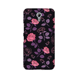 Rose Black Background Case for Lenovo Zuk Z1