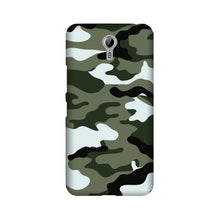Army Camouflage Mobile Back Case for Lenovo Zuk Z1  (Design - 108)