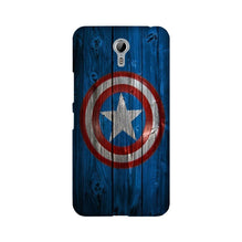 Captain America Superhero Mobile Back Case for Lenovo Zuk Z1  (Design - 118)