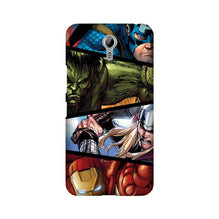 Avengers Superhero Mobile Back Case for Lenovo Zuk Z1  (Design - 124)