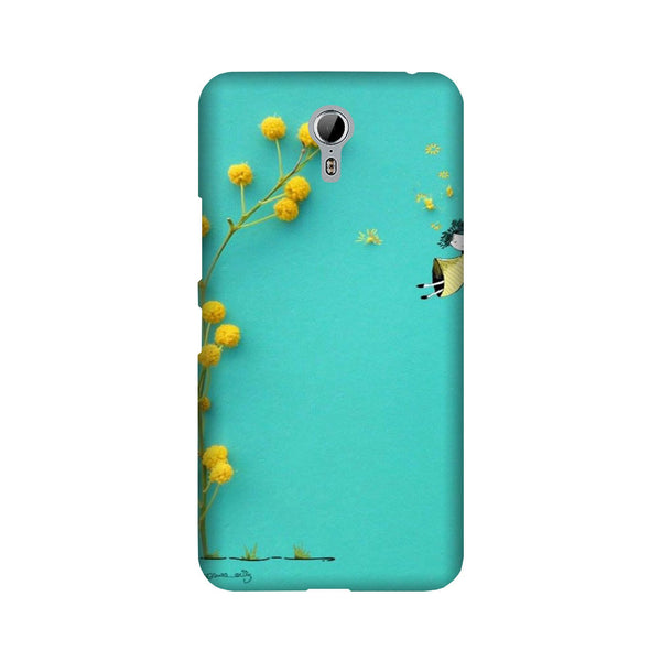 Flowers Girl Case for Lenovo Zuk Z1 (Design No. 216)