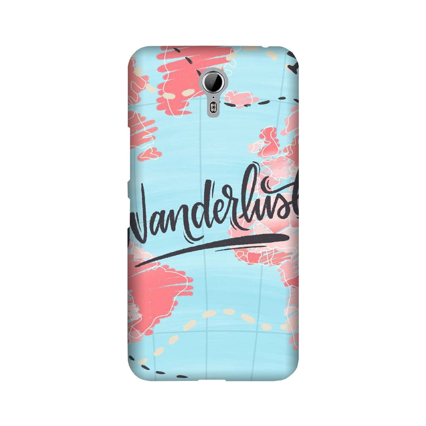 Wonderlust Travel Case for Lenovo Zuk Z1 (Design No. 223)