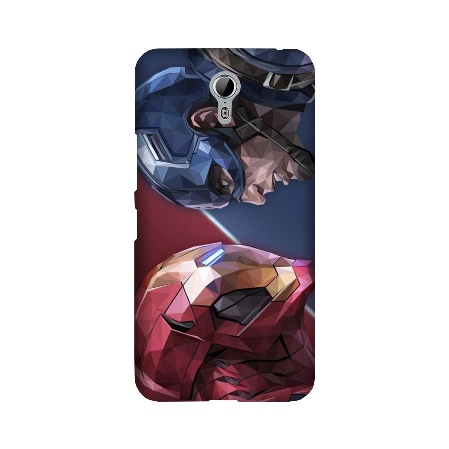 Ironman Captain America Case for Lenovo Zuk Z1 (Design No. 245)