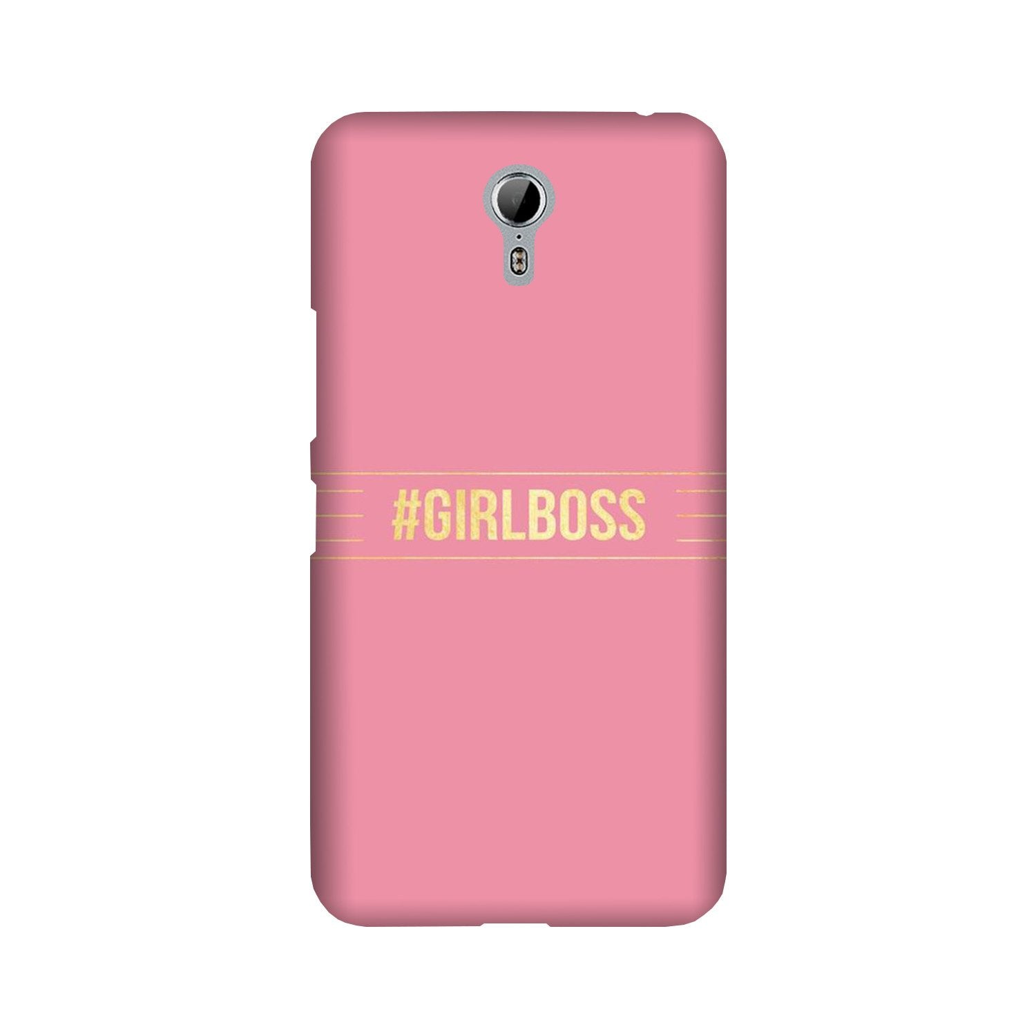 Girl Boss Pink Case for Lenovo Zuk Z1 (Design No. 263)