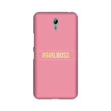 Girl Boss Pink Mobile Back Case for Lenovo Zuk Z1 (Design - 263)