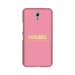 Girl Boss Pink Case for Lenovo Zuk Z1 (Design No. 263)