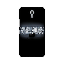 Girl Boss Black Mobile Back Case for Lenovo Zuk Z1 (Design - 268)