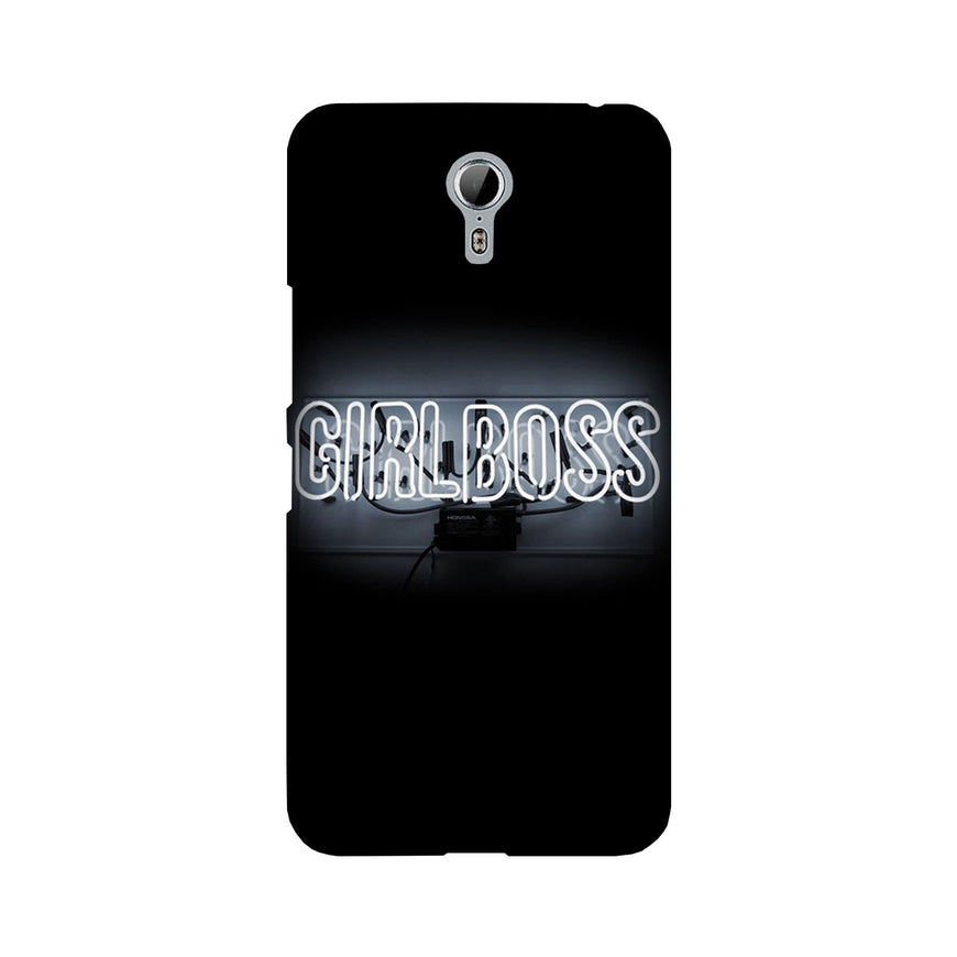 Girl Boss Black Case for Lenovo Zuk Z1 (Design No. 268)