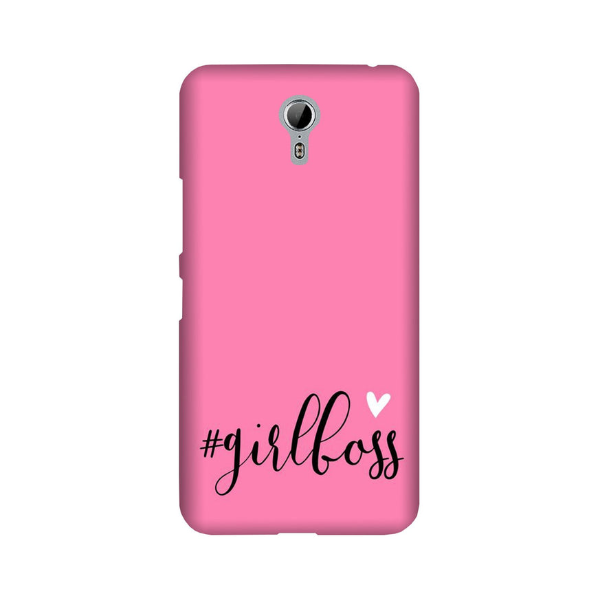 Girl Boss Pink Case for Lenovo Zuk Z1 (Design No. 269)