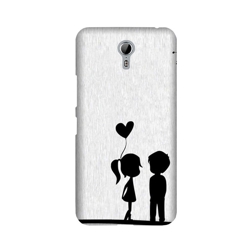 Cute Kid Couple Case for Lenovo Zuk Z1 (Design No. 283)