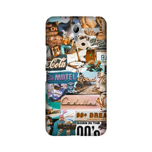 Vintage Design Mobile Back Case for Lenovo Zuk Z1 (Design - 284)