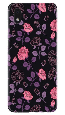 Rose Pattern Mobile Back Case for Samsung Galaxy M01 Core (Design - 2)