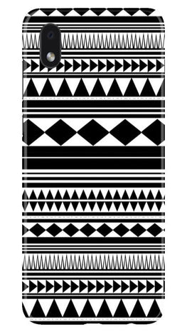 Black white Pattern Case for Samsung Galaxy M01 Core