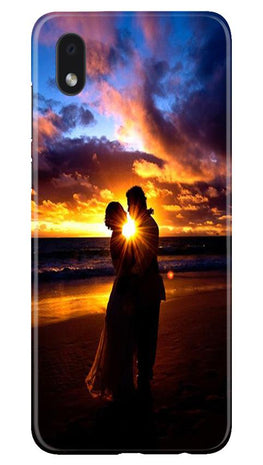 Couple Sea shore Case for Samsung Galaxy M01 Core
