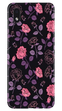 Rose Black Background Case for Samsung Galaxy M01 Core