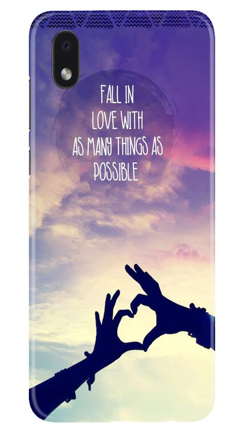 Fall in love Case for Samsung Galaxy M01 Core