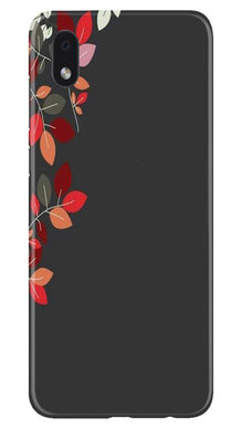 Grey Background Mobile Back Case for Samsung Galaxy M01 Core (Design - 71)