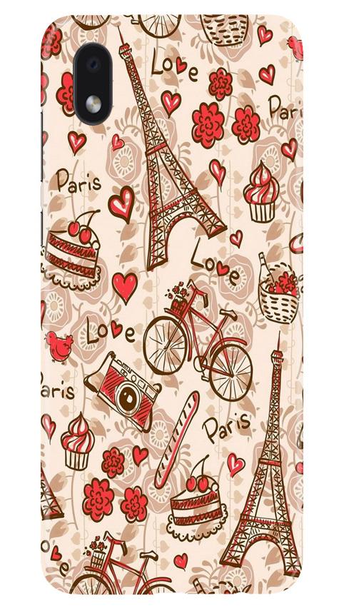 Love Paris Case for Samsung Galaxy M01 Core  (Design - 103)