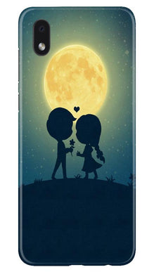 Love Couple Mobile Back Case for Samsung Galaxy M01 Core  (Design - 109)