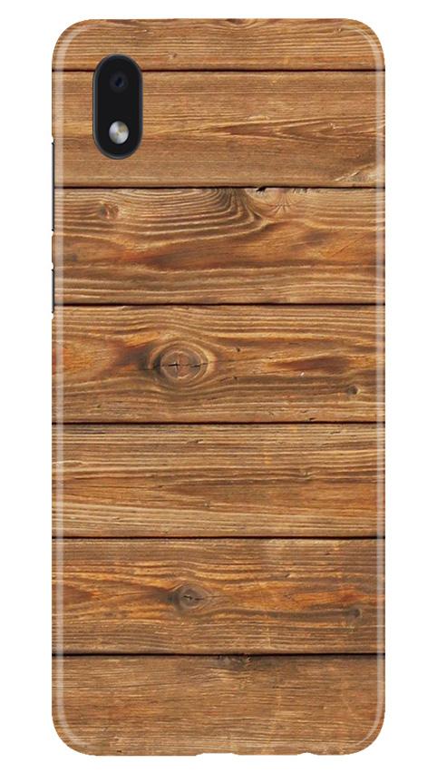 Wooden Look Case for Samsung Galaxy M01 Core  (Design - 113)