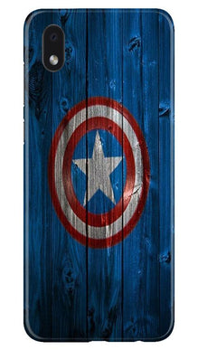 Captain America Superhero Mobile Back Case for Samsung Galaxy M01 Core  (Design - 118)