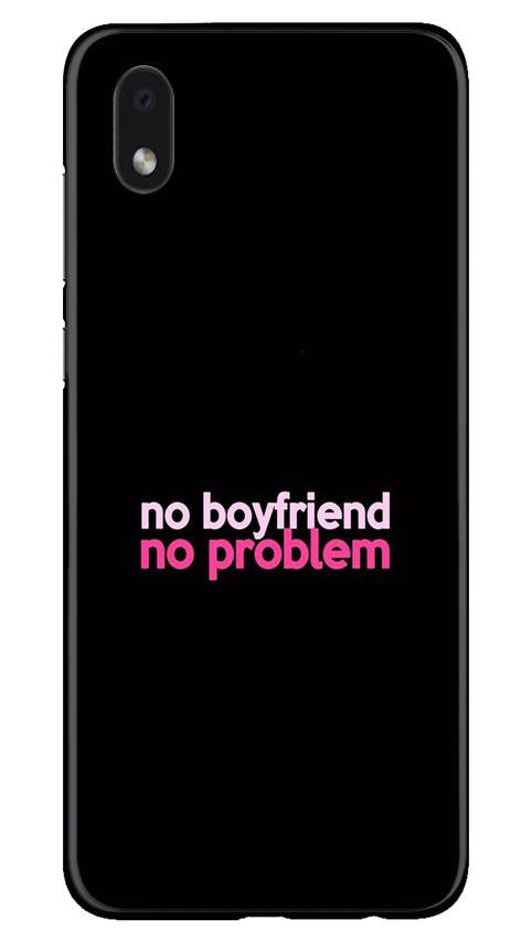 No Boyfriend No problem Case for Samsung Galaxy M01 Core  (Design - 138)