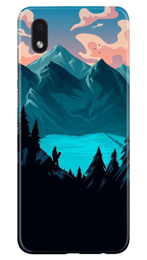 Mountains Case for Samsung Galaxy M01 Core (Design - 186)
