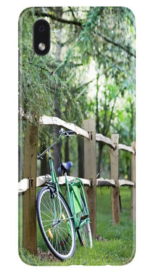 Bicycle Mobile Back Case for Samsung Galaxy M01 Core (Design - 208)