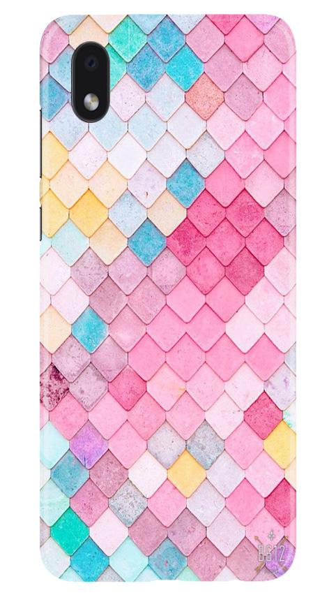 Pink Pattern Case for Samsung Galaxy M01 Core (Design No. 215)