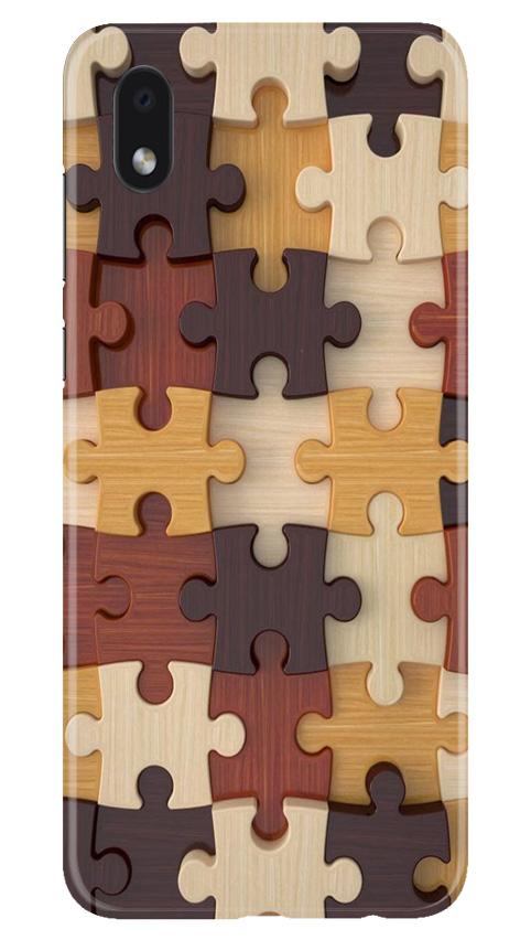 Puzzle Pattern Case for Samsung Galaxy M01 Core (Design No. 217)