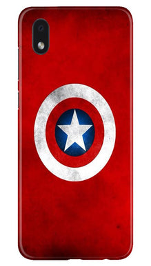 Captain America Mobile Back Case for Samsung Galaxy M01 Core (Design - 249)