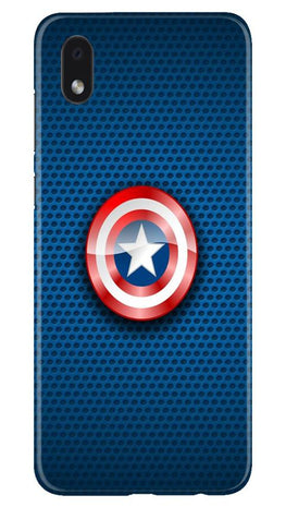 Captain America Shield Case for Samsung Galaxy M01 Core (Design No. 253)