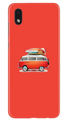 Travel Bus Mobile Back Case for Samsung Galaxy M01 Core (Design - 258)