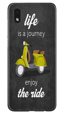 Life is a Journey Mobile Back Case for Samsung Galaxy M01 Core (Design - 261)