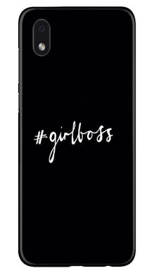#GirlBoss Mobile Back Case for Samsung Galaxy M01 Core (Design - 266)