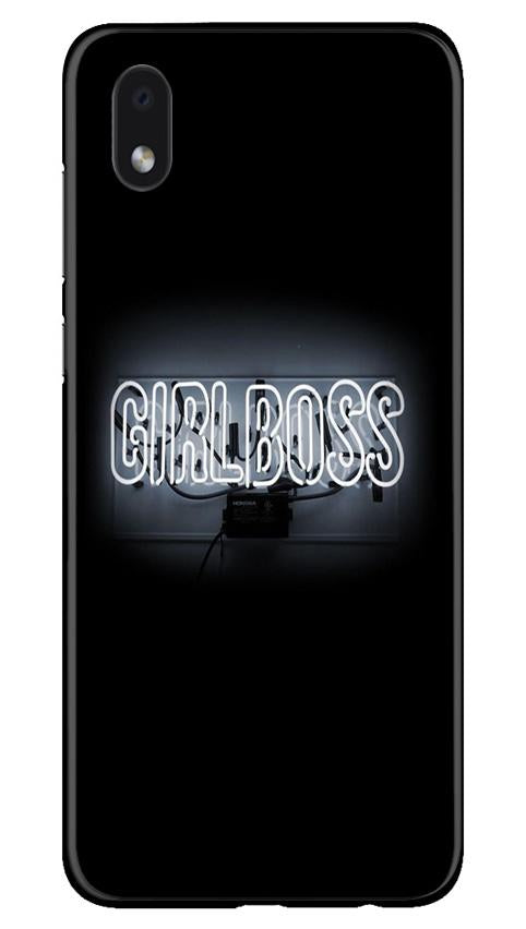 Girl Boss Black Case for Samsung Galaxy M01 Core (Design No. 268)