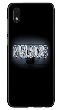 Girl Boss Black Mobile Back Case for Samsung Galaxy M01 Core (Design - 268)
