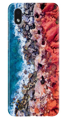 Sea Shore Mobile Back Case for Samsung Galaxy M01 Core (Design - 273)