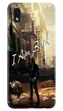 I am Back Mobile Back Case for Samsung Galaxy M01 Core (Design - 296)