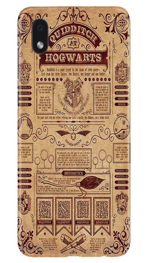 Hogwarts Mobile Back Case for Samsung Galaxy M01 Core (Design - 304)