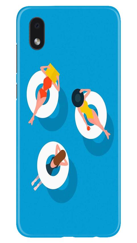 Girlish Mobile Back Case for Samsung Galaxy M01 Core (Design - 306)