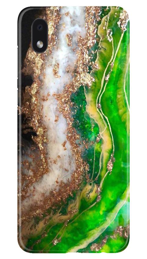Marble Texture Mobile Back Case for Samsung Galaxy M01 Core (Design - 307)