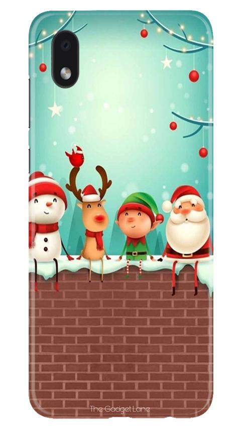 Santa Claus Mobile Back Case for Samsung Galaxy M01 Core (Design - 334)