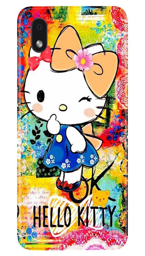 Hello Kitty Mobile Back Case for Samsung Galaxy M01 Core (Design - 362)