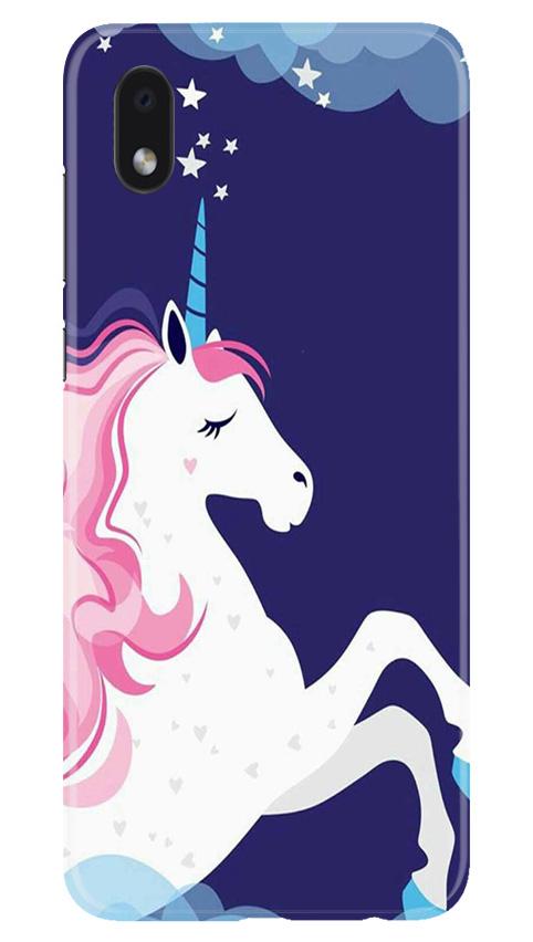 Unicorn Mobile Back Case for Samsung Galaxy M01 Core (Design - 365)