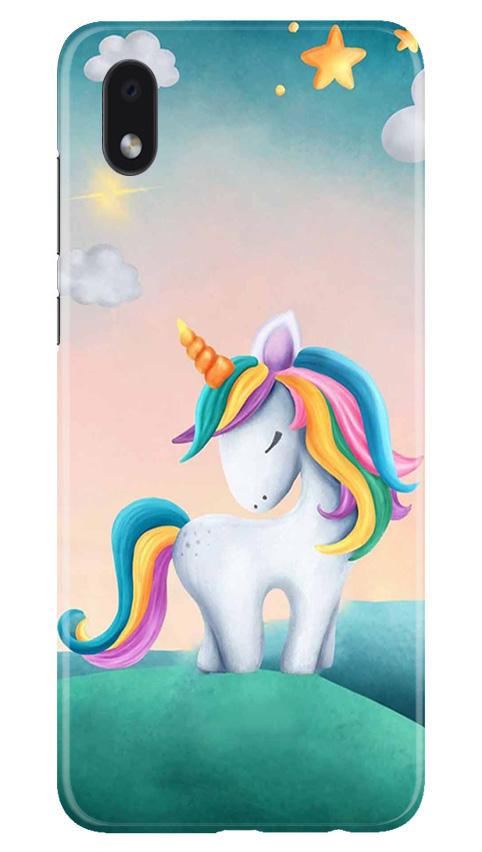 Unicorn Mobile Back Case for Samsung Galaxy M01 Core (Design - 366)