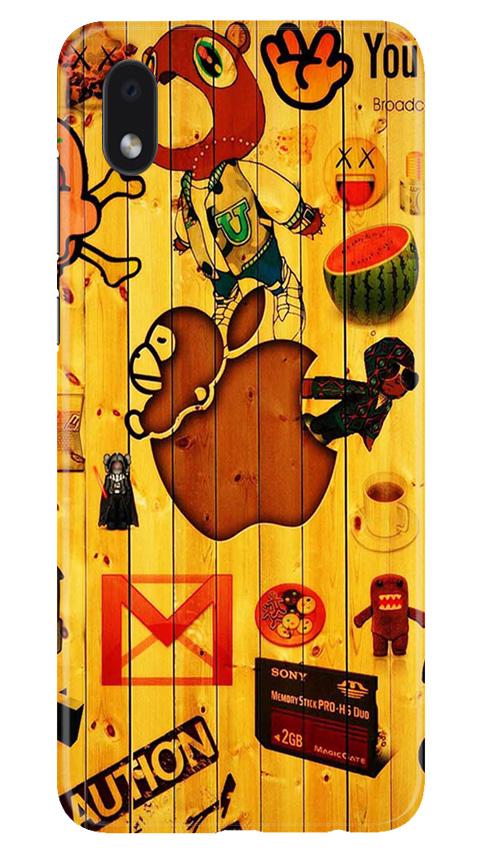 Wooden Texture Mobile Back Case for Samsung Galaxy M01 Core (Design - 367)