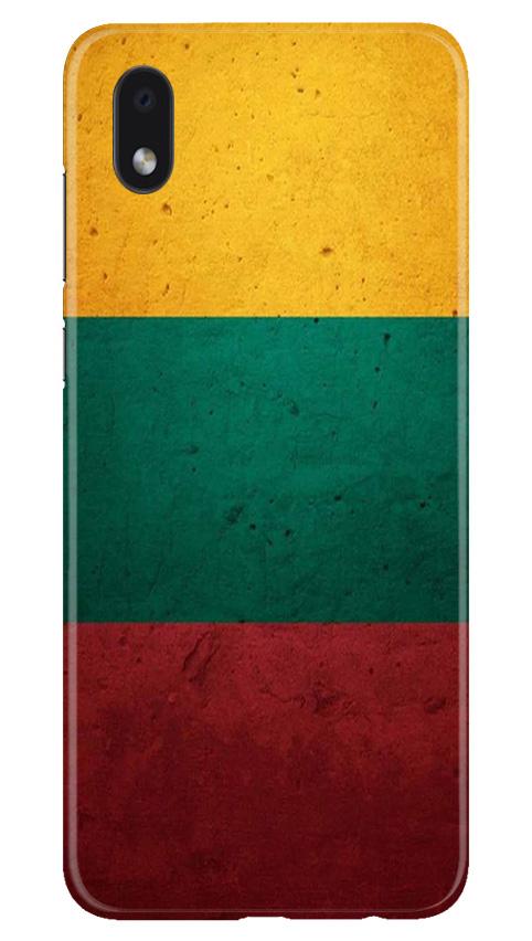 Color Pattern Mobile Back Case for Samsung Galaxy M01 Core (Design - 374)