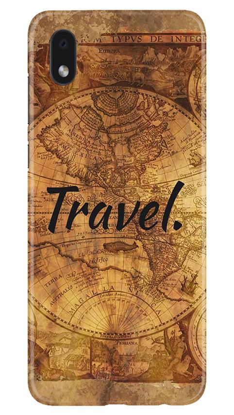 Travel Mobile Back Case for Samsung Galaxy M01 Core (Design - 375)