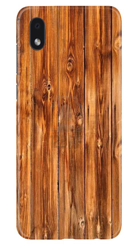 Wooden Texture Mobile Back Case for Samsung Galaxy M01 Core (Design - 376)